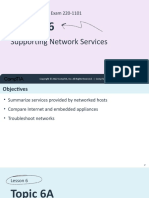 Lesson 6: Supporting Network Services