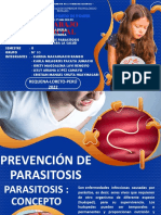 Prevención de Parasitosis