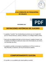 Suicidio en La Consulta de Psiquiatria de Enlace