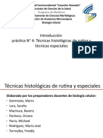 Introducción A La Práctica Técnicas Histológicas de Rutina y Técnicas Especiales