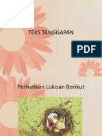 Teks Tanggapan