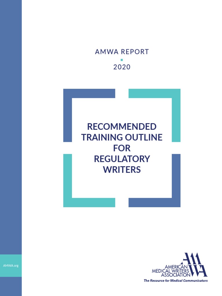 Regulatory Writer Training PDF