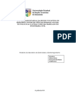 Relatório de Eletricidade e Magnetismo