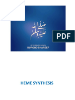 Heme Synthesis - 2022