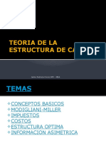 Teoria de La Estructura de Capital