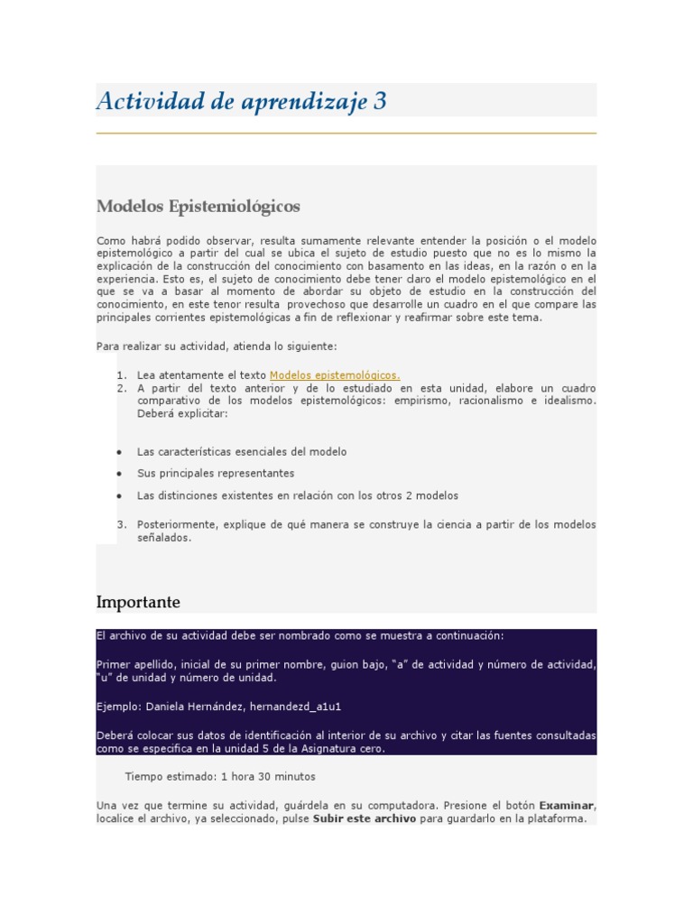 Actividad de Aprendizaje 3 | PDF | Crecimiento personal y profesional ...