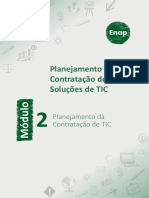 Módulo 2 - Planejamento da Contratação de TIC.