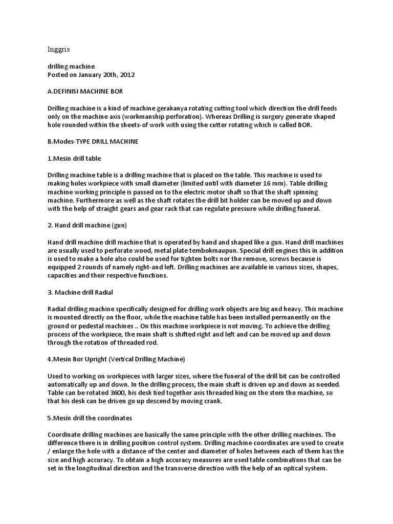 Mesin Bor Pdf