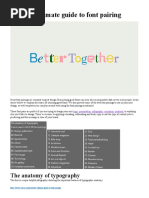 Ultimate Guide To Font Pairing - Canva