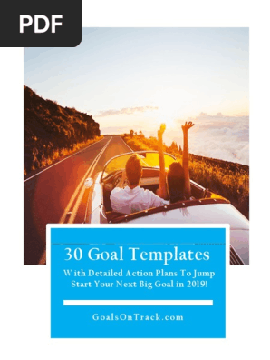 30 Goal Templates