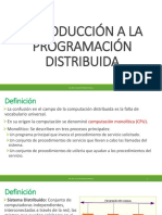 Introduccion A La Programacion Distribuida