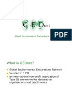 Global Environmental Declarations Network - Karin Bagge