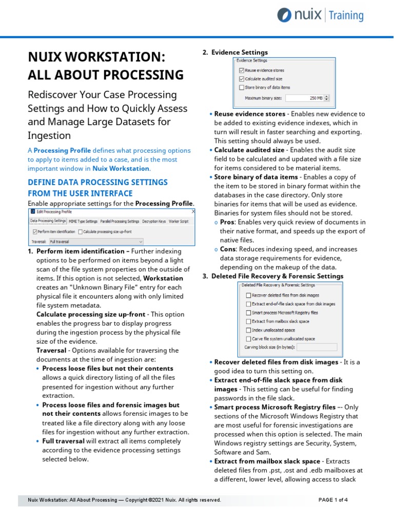 QRC Workstation 9.0 All About Processing August 25, 2021 PDF File Format Computer File