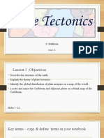 Grade 10 Plate Tectonics 2022