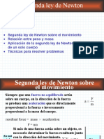 Unidad I (Segunda Ley de Newton)