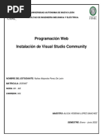Instala Visual Studio Community 2022 | PDF