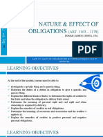 3 Nature and Effect of Obligations 1163 1178