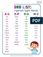 52-kindergarten-sight-words
