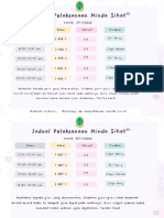 Jadual Program Minda Sihat 2022