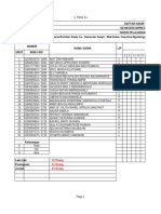 Daftar Hadir Kelas SD Inpres Sifnana