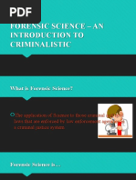 Forensic Science