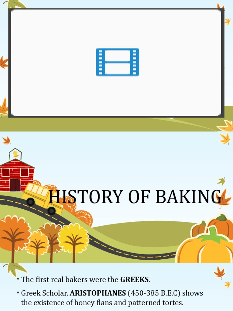 History of Baking PDF Baking Bakery