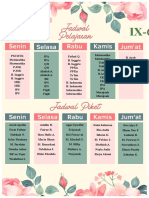 Jadwal