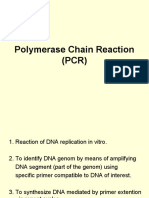 Polymerase Chain Reaction PCR