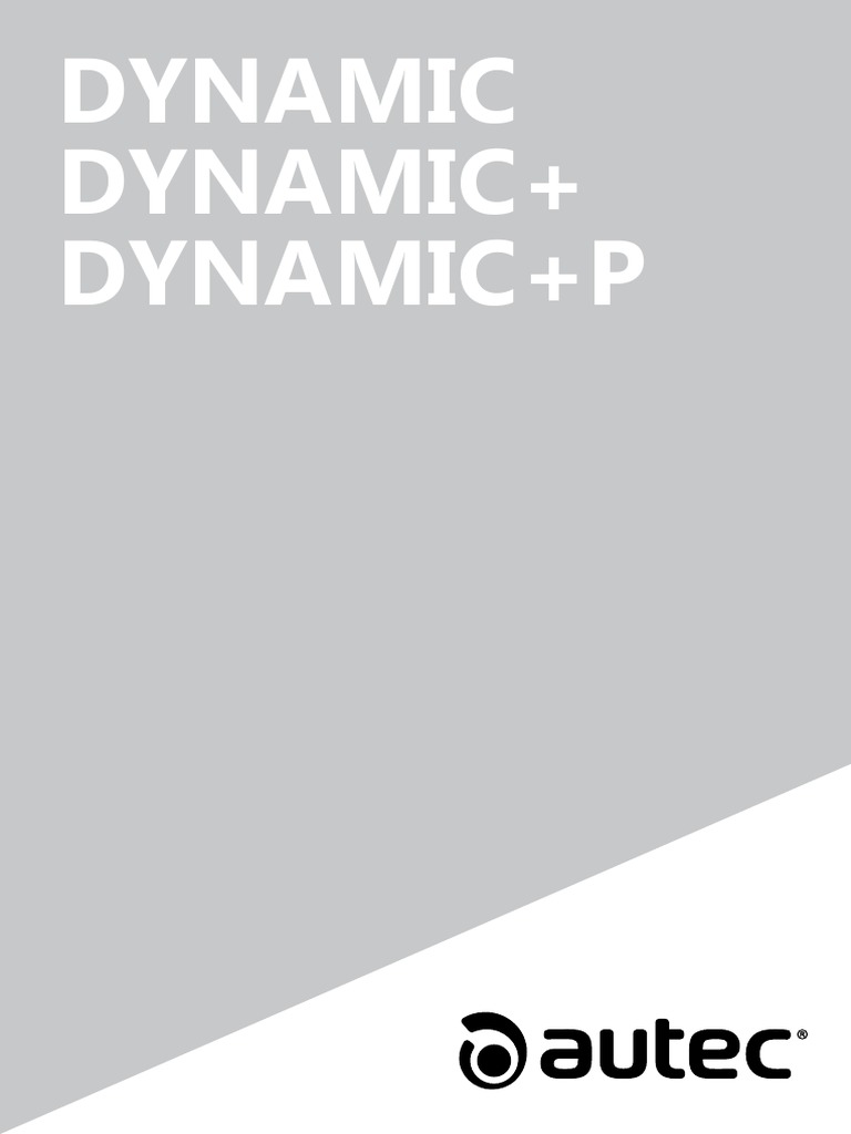AUTEC DYNAMIC Series Remote Controls Guide | PDF