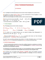 Potentiels Thermodynamiques