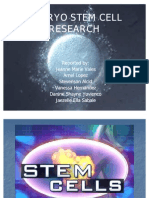 Embryo Stem Cell Research