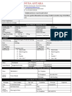 Formulir Data Karyawan An. Muh - Amril K, Se