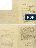 Carta de Rodó A Ernesto A Guzmán - 31 Agosto 1909