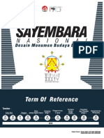 Term of Reference (TOR) Sayembara Nasional