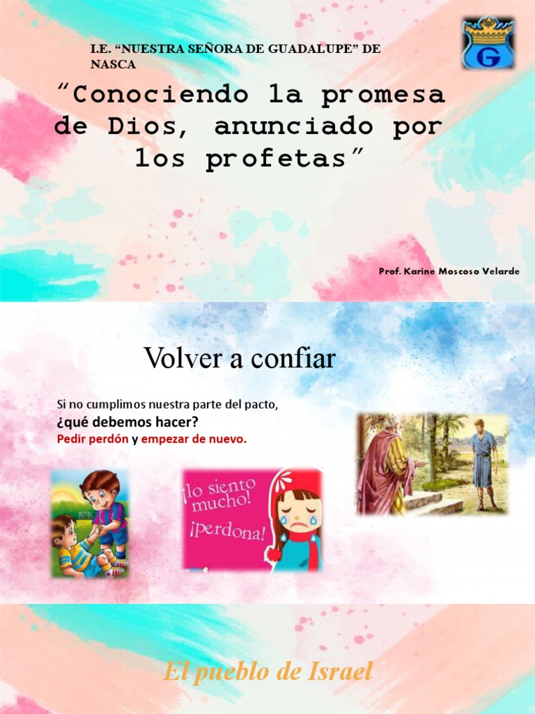 La Promesa de Dios y los Profetas | PDF | Profeta | Juan el Bautista