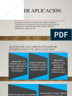 Áreas de Aplicación