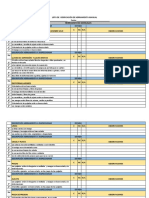 Lista de Verificación de Herramienta Manual