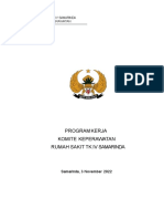 Komite Keperawatan RS TK IV Samarinda Program Kerja 2022