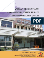 PANDUAN Penggunaan Antimikriba Untuk Terapi Dan Profilaksis (PPAB)