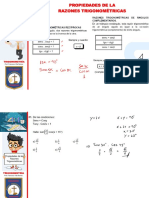 Propiedades de La Razones Trigonométricas