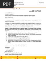 Código de la Niñez y Adolescencia del Ecuador  Familia 