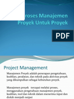Pertemuan 3 - Proses Manajemen Proyek Untuk Proyek