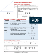 P6. Operaciones Con Números Racionales