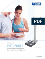 Análisis corporal multifrecuencia MC780U
