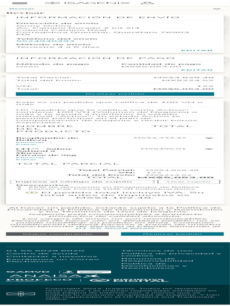 Order Summary | PDF