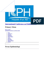 International Conference On Public Health