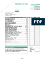 Plantilla Cotizacion