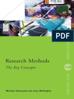 RESEARCH METHODS - The Key Concepts