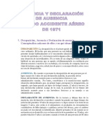 SEMANA 12.s1 - Foro de Debate Ausencia y Declaración de Ausencia Vs Caso de Accidente Aéreo de 1971