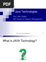 Java Technologies 1